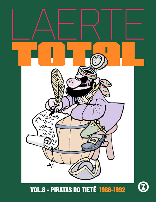 Laerte Total vol. 08 — Piratas do Tietê (1986-1992) (Standard / Brochura)