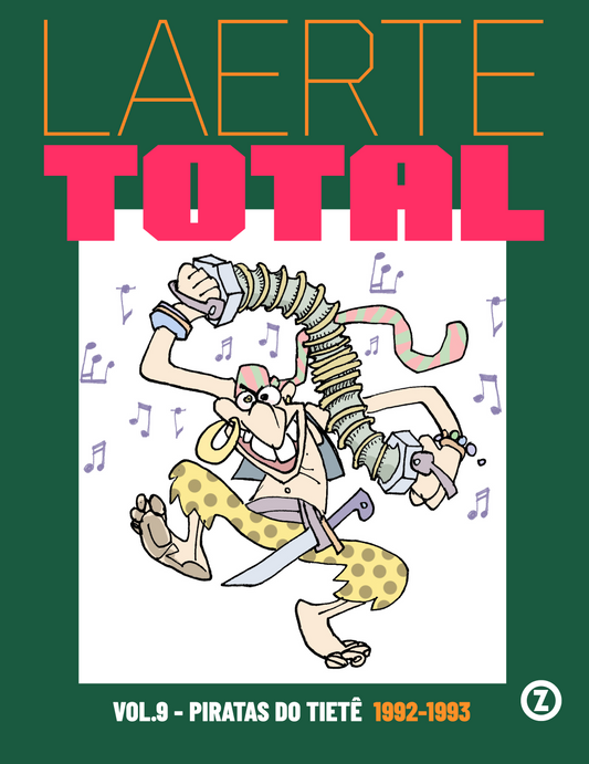 Laerte Total vol. 09 — Piratas do Tietê (1992-1993) (Standard / Brochura)