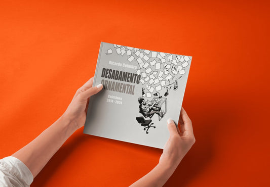 Desabamento Ornamental - 16 cm x 16 cm, Capa Flexível, Miolo Offset - Ricardo Coimbra (Pré Venda) - Z•Stores