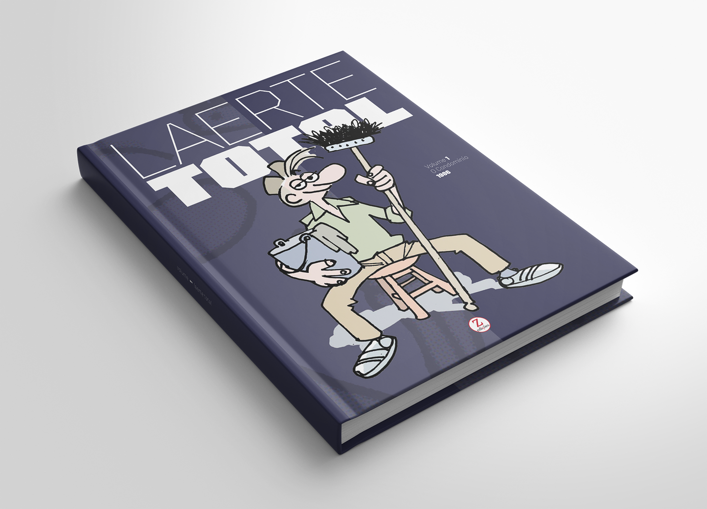 Laerte Total vol. 01 — O Condomínio (1986) (Luxo / Hardcover)