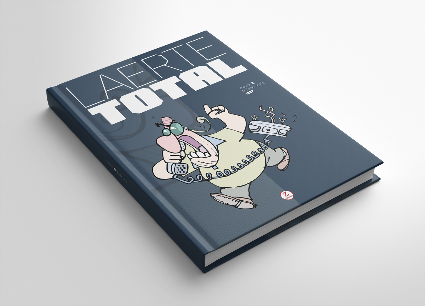 Laerte Total vol. 02 — O Condomínio (1987) (Luxo / Hardcover)
