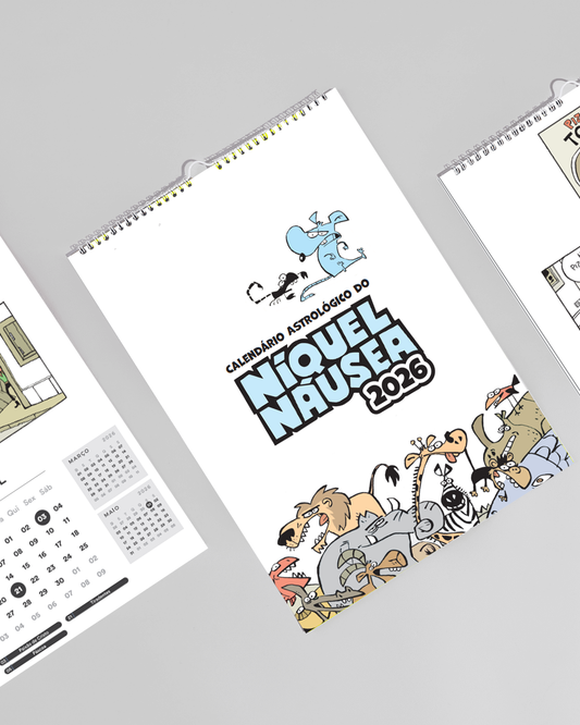 Calendário Astrológico do Níquel Náusea - de Parede - Pré Venda