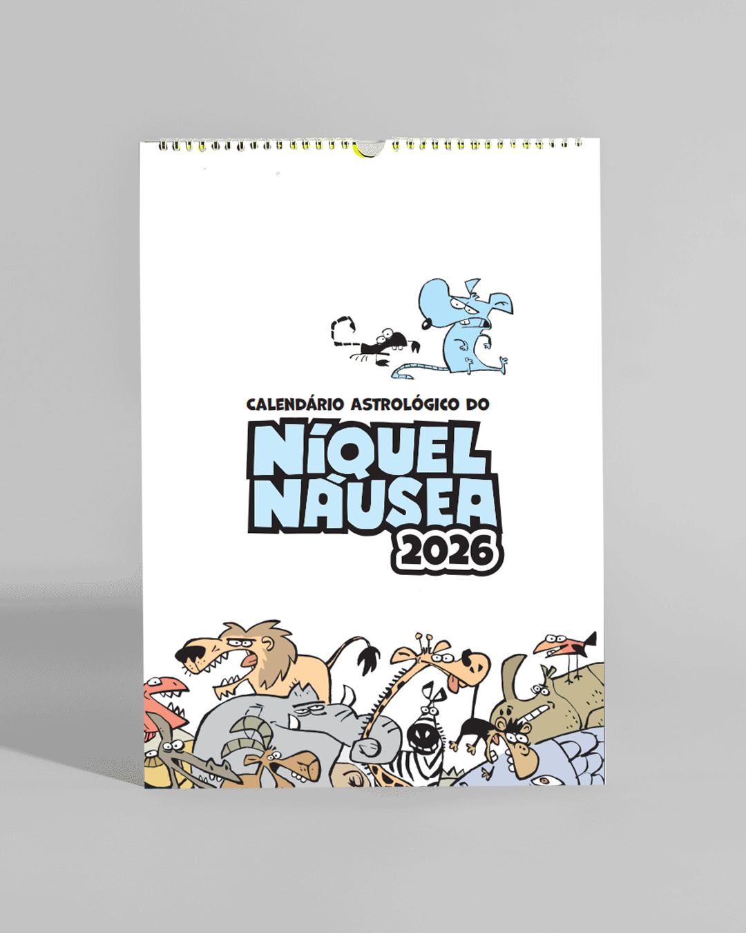 Calendário Astrológico do Níquel Náusea - de Parede - Pré Venda