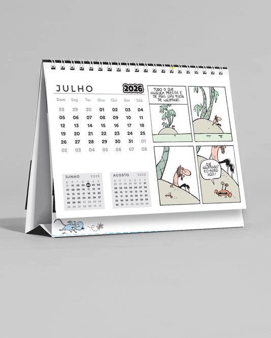 Calendário Astrológico do Níquel Náusea - de Mesa - Pré Venda