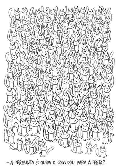 Poster Ache o Coelho - Agarre a Vida - Benett