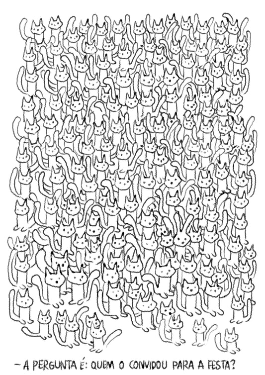 Poster Ache o Coelho - Agarre a Vida - Benett