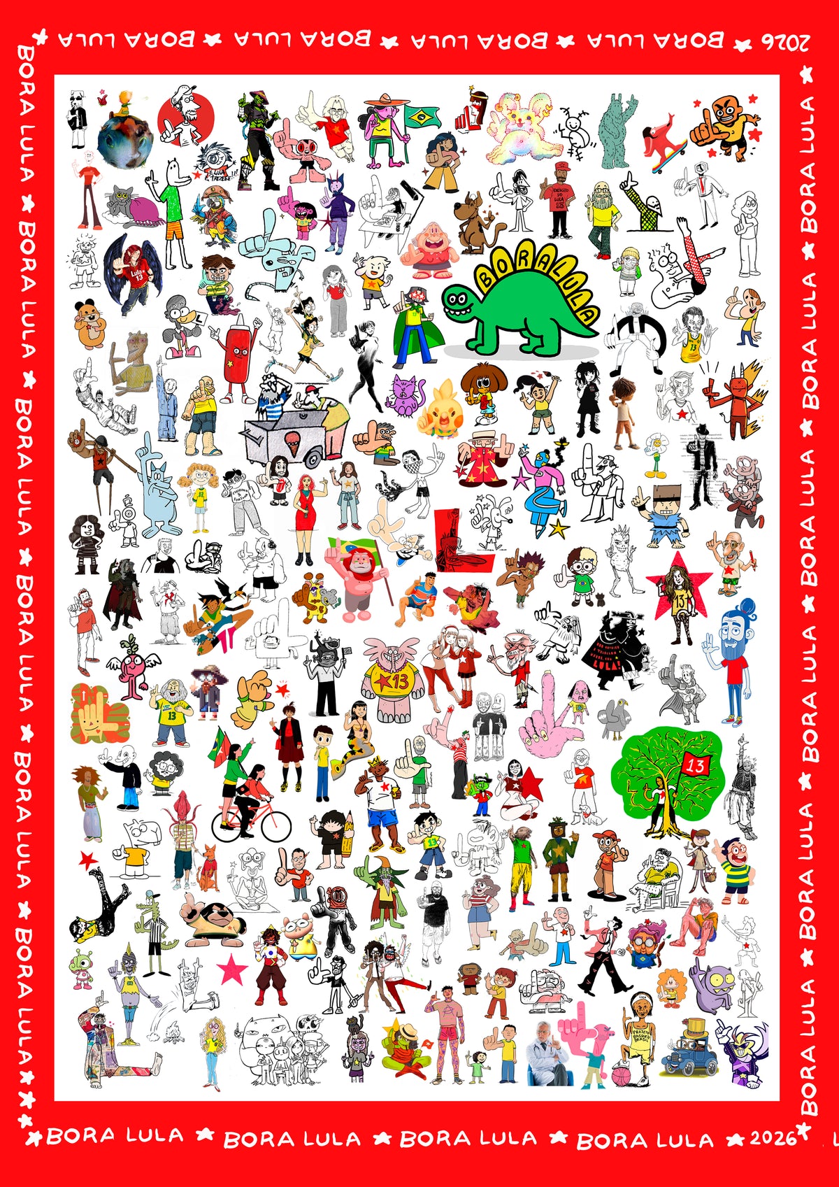 Poster BORA LULA A3