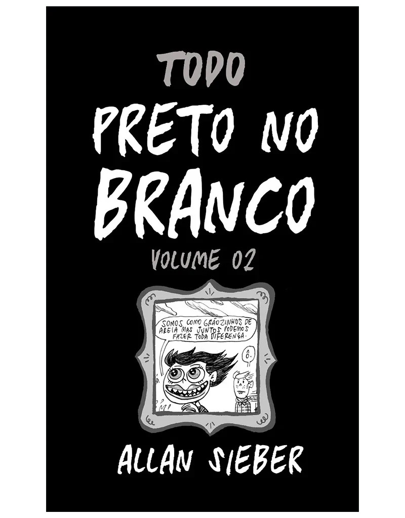 Preto no Branco vol. 02 - Capa Comum