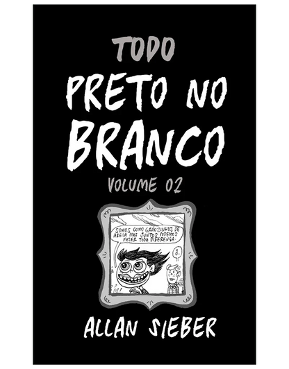 Preto no Branco vol. 02 - Capa Comum
