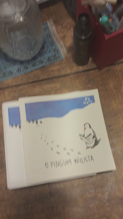 O Pinguim Niilista - Serigrafia