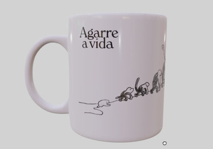 Caneca "Agarre a Vida" - Benett