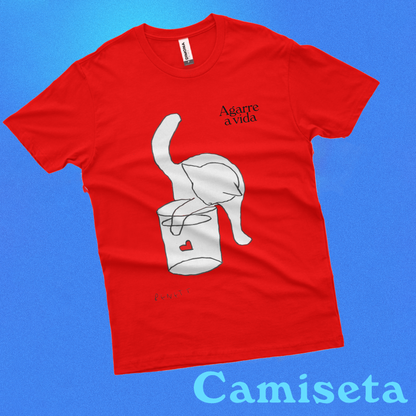 Camiseta "Agarre a Vida"  - Benett
