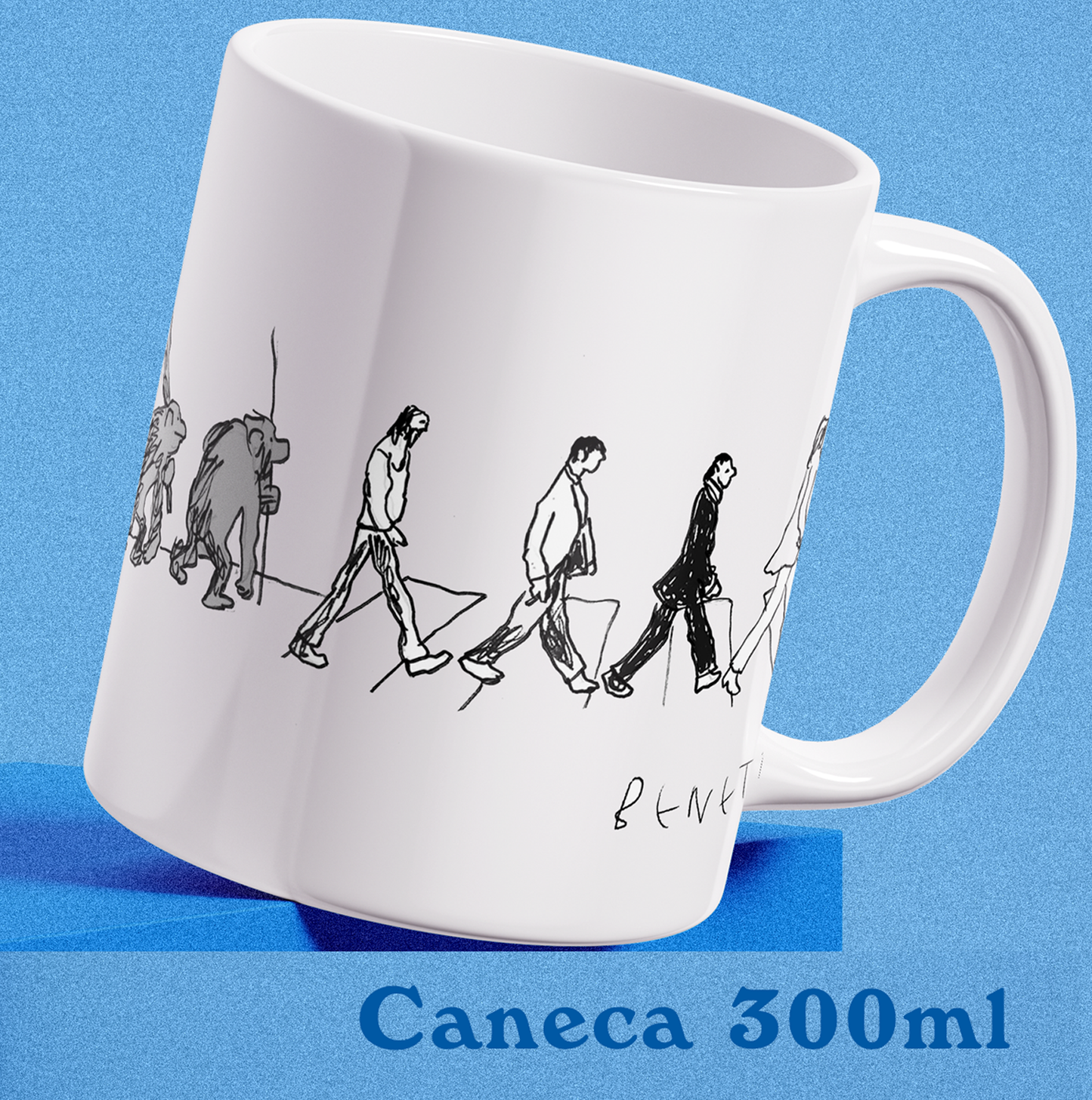 Caneca "Agarre a Vida" - Benett