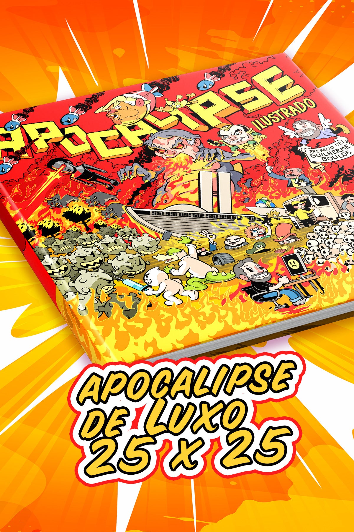 Apocalipse Ilustrado - 25x25 Capa Dura - Cris Vector