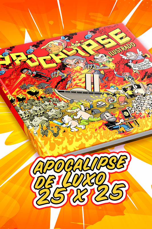 Apocalipse Ilustrado - 25x25 Capa Dura - Cris Vector