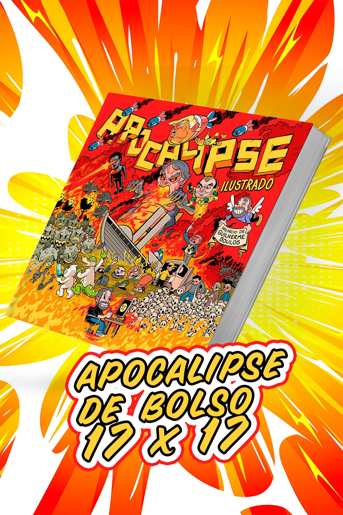 Apocalipse Ilustrado - 17x17 Capa Flexível - Cris Vector