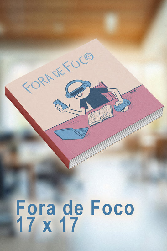 Fora de Foco - 17x17 Capa Flexível - Eduardo Arruda