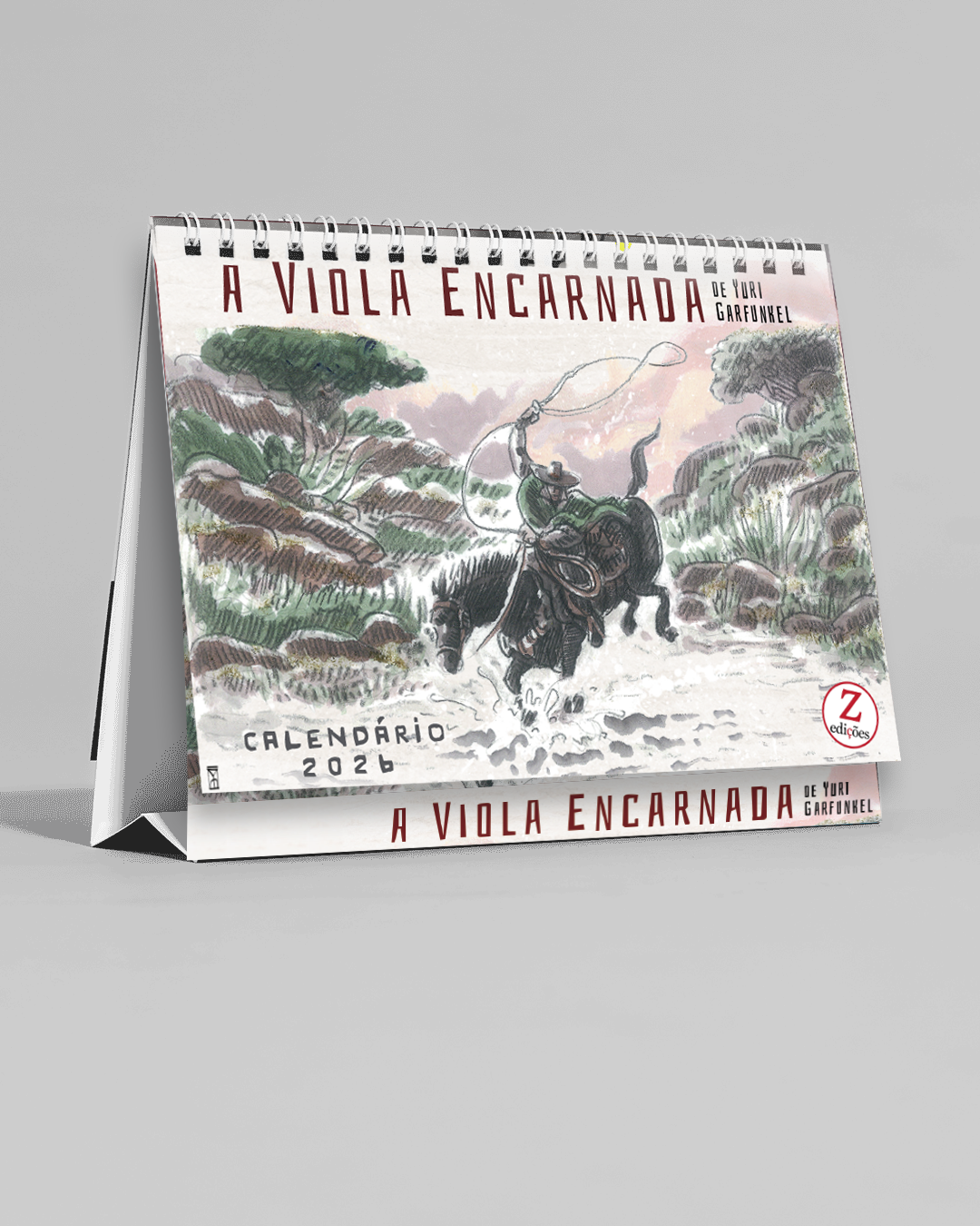 A Viola Encarnada de Yuri Garfunkel - Calendário de Mesa - Pré Venda