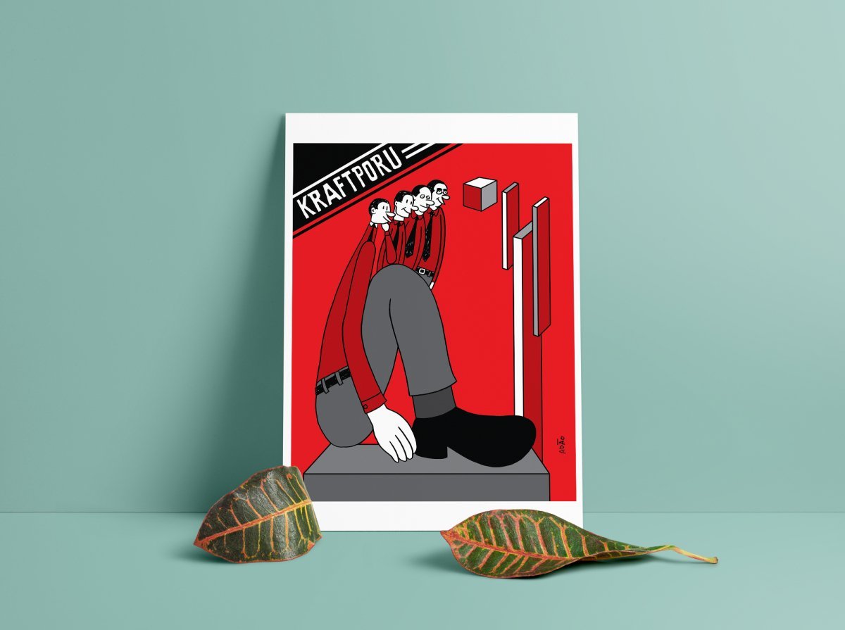 Art Print - Adão Iturrusgarai - Kraftporu - Z•Stores